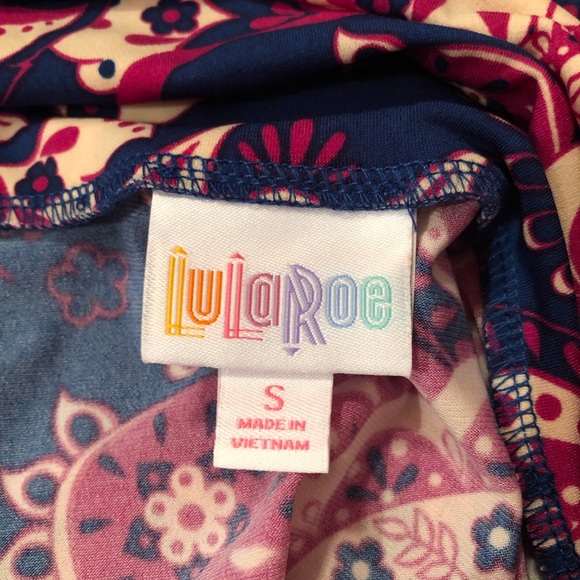 LuLaRoe Floral and Paisley Maxi Skirt - Picture 3 of 5